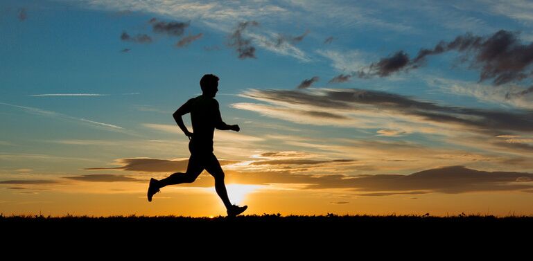 running to increase potency